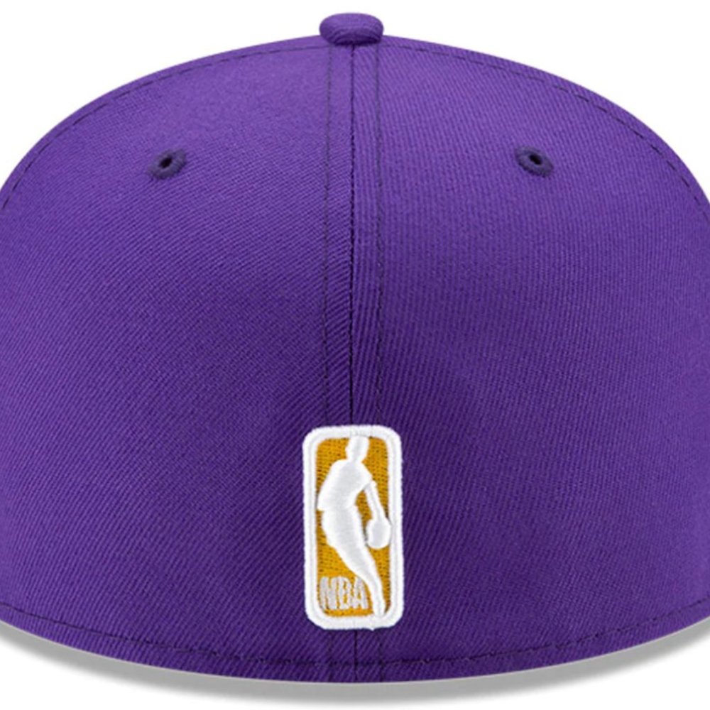 New Era LA Lakers Patch 2020 NBA Champions Fitted Hat - Picture 4 of 4